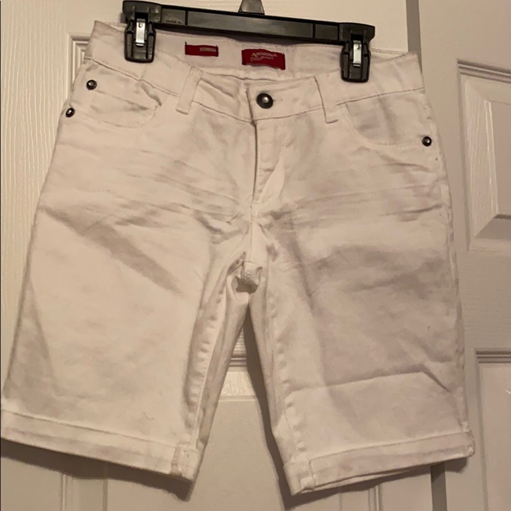 White shorts